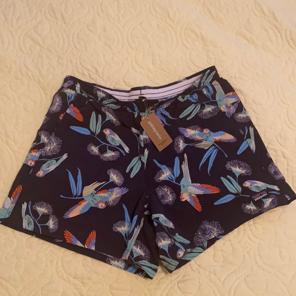 Patagonia Baggies Shorts : Parrots - New Navy
